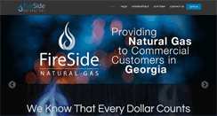 Desktop Screenshot of firesidenaturalgas.com